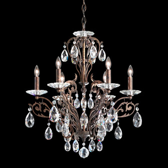 Filigrae 6 Light 120V Chandelier in Heirloom Gold with Clear Heritage Handcut Crystal (168|FE7006N-22H)