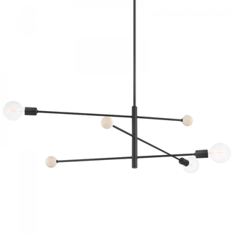 Slater Chandelier (6939|H491803-SBK)