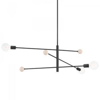 Slater Chandelier (6939|H491803-SBK)