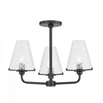 Irene Semi Flush (6939|H495603-SBK)