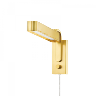 Julissa Plug-in Sconce (6939|HL563203-AGB)