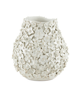 Jessamine White Vase (92|1200-0489)