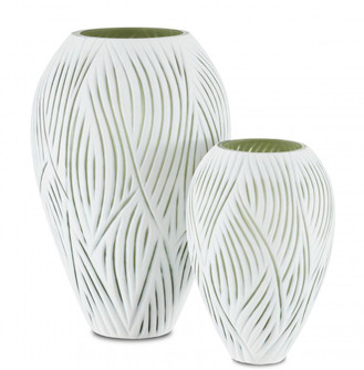 Patta White Vase Set of 2 (92|1200-0497)