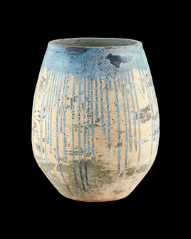 Sicilia Large Antique Blue Drip Planter (92|2200-0006)
