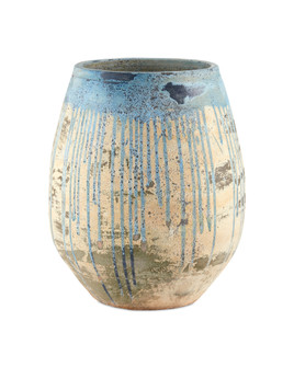 Sicilia Large Antique Blue Drip Planter (92|2200-0006)