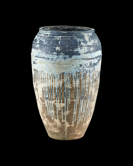 Catania Large Antique Blue Drip Planter (92|2200-0007)