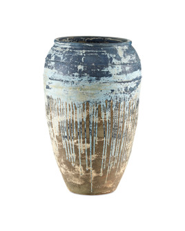 Catania Large Antique Blue Drip Planter (92|2200-0007)