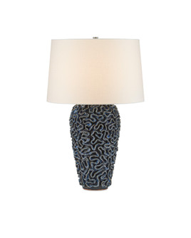 Milos Blue Table Lamp (92|6000-0745)