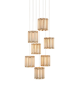 Daze 7-Light Round Multi-Drop Pendant (92|9000-0890)