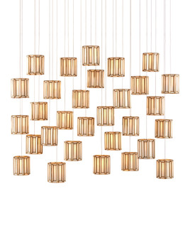 Daze 30-Light Linear Multi-Drop Pendant (92|9000-0893)