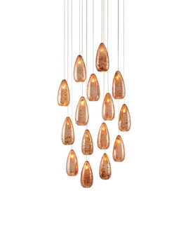 Rame 15-Light Round Multi-Drop Pendant (92|9000-0905)