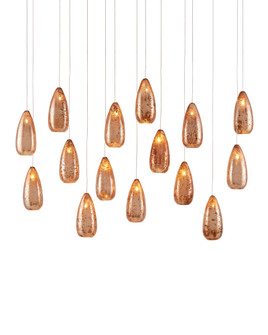 Rame 15-Light Linear Multi-Drop Pendant (92|9000-0906)
