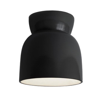 Hourglass Flush-Mount (Outdoor) (254|CER-6190W-BLK)