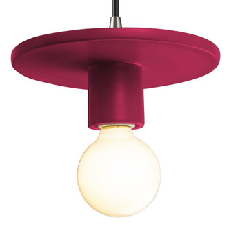 Discus Pendant (254|CER-6320-CRSE-NCKL-BKCD)