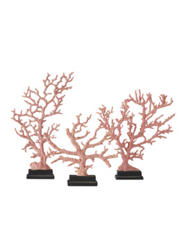 Red Coral Branches Set of 3 (92|1200-0436)