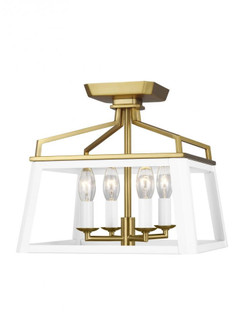 Carlow Flush Mount (7725|CF1084MWTBBS)