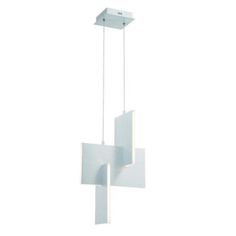 Coburg 1 Light Pendant in Aluminium (4304|37347-035)