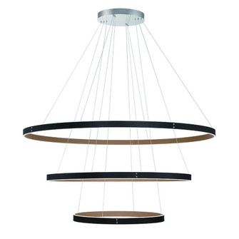 VERDURA,3 RING CHANDELIER,BLK (4304|43900-015)