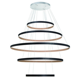 VERDURA,5 RING CHANDELIER,BLK (4304|43901-012)