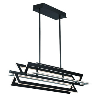 Livra 1 Light Chandelier in Black (4304|44077-013)