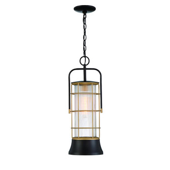 Rivamar 1 Light Pendant in Oil Rubbed Bronze + Gold (4304|44266-011)