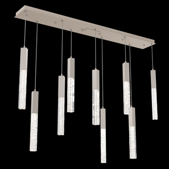 Axis Linear 9pc Multi-Pendant (1289|PLB0060-09-BS-GC-C01-L1)