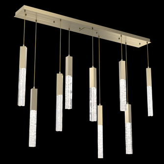Axis Linear 9pc Multi-Pendant (1289|PLB0060-09-HB-GC-C01-L1)
