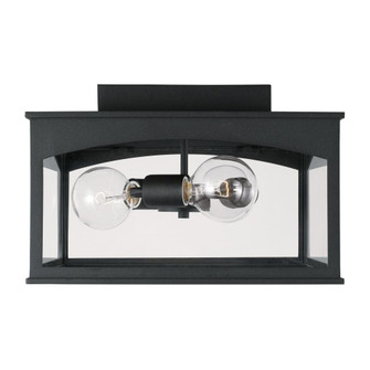 3 Light Outdoor Flush (42|946731BK)