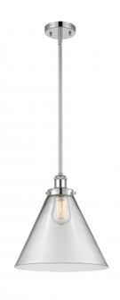 Cone - 1 Light - 12 inch - Polished Chrome - Mini Pendant (3442|916-1S-PC-G42-L)