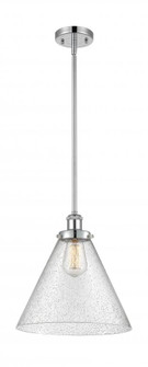 Cone - 1 Light - 12 inch - Polished Chrome - Mini Pendant (3442|916-1S-PC-G44-L-LED)