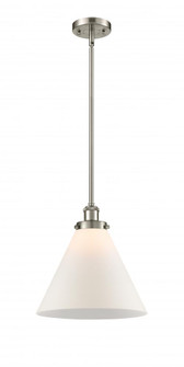 Cone - 1 Light - 12 inch - Brushed Satin Nickel - Mini Pendant (3442|916-1S-SN-G41-L)