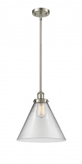 Cone - 1 Light - 12 inch - Brushed Satin Nickel - Mini Pendant (3442|916-1S-SN-G42-L)