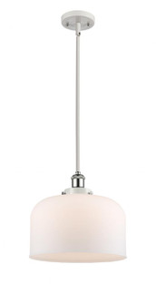 Bell - 1 Light - 12 inch - White Polished Chrome - Mini Pendant (3442|916-1S-WPC-G71-L-LED)