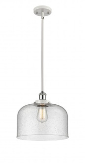 Bell - 1 Light - 12 inch - White Polished Chrome - Mini Pendant (3442|916-1S-WPC-G74-L-LED)