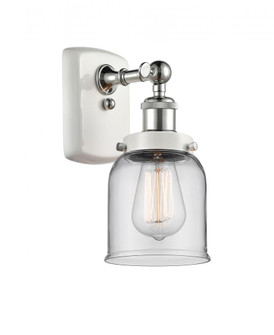 Bell - 1 Light - 5 inch - White Polished Chrome - Sconce (3442|916-1W-WPC-G52)