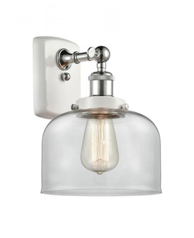 Bell - 1 Light - 8 inch - White Polished Chrome - Sconce (3442|916-1W-WPC-G72)