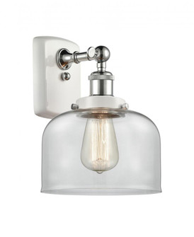 Bell - 1 Light - 8 inch - White Polished Chrome - Sconce (3442|916-1W-WPC-G72-LED)