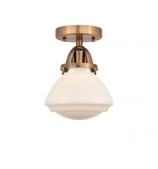 Olean - 1 Light - 7 inch - Antique Copper - Semi-Flush Mount (3442|288-1C-AC-G321)