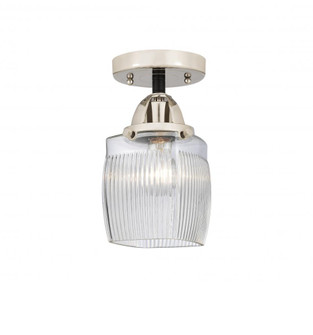Colton - 1 Light - 6 inch - Black Polished Nickel - Semi-Flush Mount (3442|288-1C-BPN-G302)