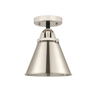 Appalachian - 1 Light - 8 inch - Black Polished Nickel - Semi-Flush Mount (3442|288-1C-BPN-M13-PN)