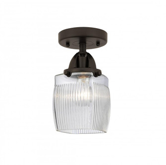 Colton - 1 Light - 6 inch - Oil Rubbed Bronze - Semi-Flush Mount (3442|288-1C-OB-G302-LED)