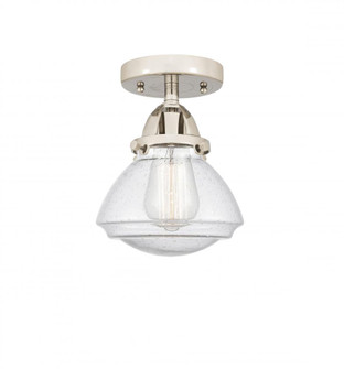 Olean - 1 Light - 7 inch - Polished Nickel - Semi-Flush Mount (3442|288-1C-PN-G324)