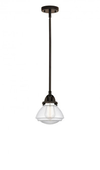 Olean - 1 Light - 7 inch - Oil Rubbed Bronze - Stem hung - Mini Pendant (3442|288-1S-OB-G322)