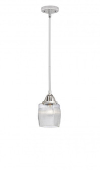 Colton - 1 Light - 6 inch - Polished Chrome - Stem hung - Mini Pendant (3442|288-1S-PC-G302-LED)