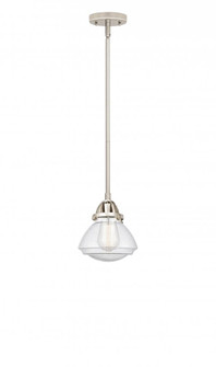 Olean - 1 Light - 7 inch - Polished Nickel - Stem hung - Mini Pendant (3442|288-1S-PN-G324-LED)