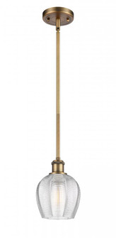 Norfolk - 1 Light - 6 inch - Brushed Brass - Mini Pendant (3442|516-1S-BB-G462-6)