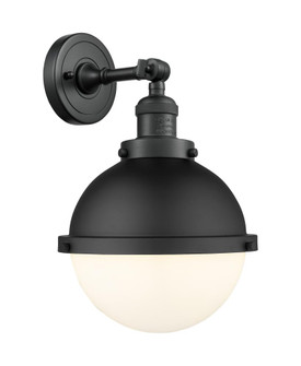 Hampden - 1 Light - 9 inch - Matte Black - Adjustable Sconce (3442|203-BK-HFS-81-BK-LED)