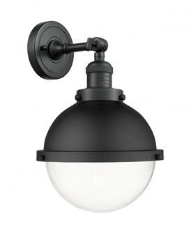 Hampden - 1 Light - 9 inch - Matte Black - Adjustable Sconce (3442|203-BK-HFS-82-BK-LED)