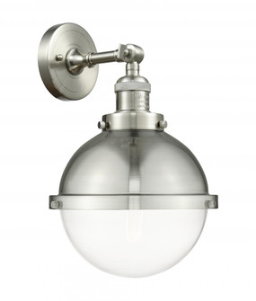 Hampden - 1 Light - 9 inch - Brushed Satin Nickel - Adjustable Sconce (3442|203-SN-HFS-82-SN-LED)