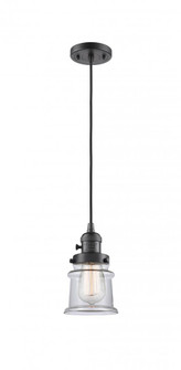 Canton - 1 Light - 5 inch - Oil Rubbed Bronze - Cord hung - Mini Pendant (3442|201CSW-OB-G182S)